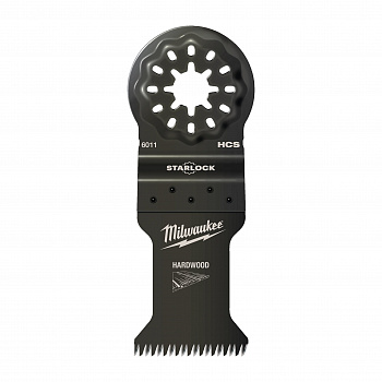 Полотно для мультитула по дереву Milwaukee 35 мм с 3 режущими кромками на зубьях для быстрого и чистого реза (1 шт)  (замена для 48900055)( (Арт. 48906011)