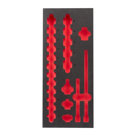 Ложемент для 3/8" SHOCKWAVE™ IMPACT DUTY ударных удлиненных головок (417x177мм) (Арт. 4932493389)