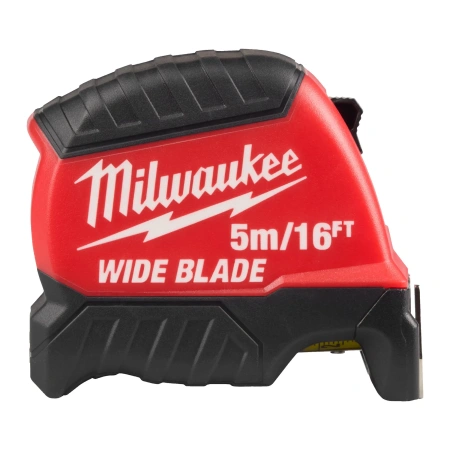 Рулетка Milwaukee Wide Blade GEN II 5м-16фт / ширина 35 мм (футовая) (замена для 4932471817) (Арт. 4932499204)