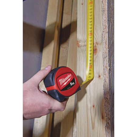 Рулетка Milwaukee Compact Slim 8м / ширина 25 мм  (Арт. 48227708)