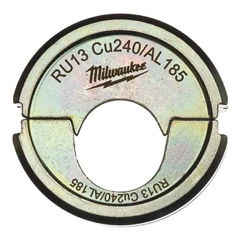 Матрица для округления алюминиевых и медных клемм треугольной формы Milwaukee RU13 CU240/AL185  (Арт. 4932459491)