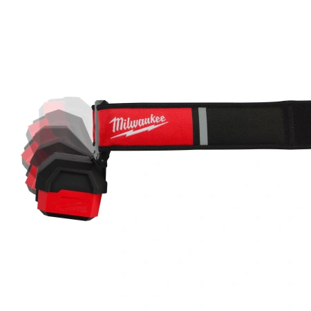 Аккумуляторный налобный, светодиодный фонарь, заряжаемый через USB Milwaukee IRHL-450 (Арт. 4933478587)