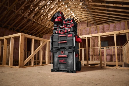 Ящик на колесах с выдвижным отсеком Milwaukee PACKOUT XL (Арт. 4932498651)