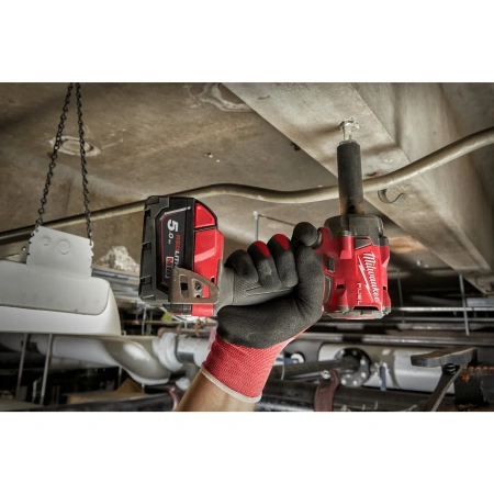 Аккумуляторный компактный ударный гайковерт с фиксацией пином Milwaukee M18 FIW2P12-502X FUEL (1/2'')  (Арт. 4933478447)