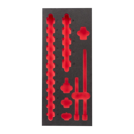 Ложемент для 1/4" SHOCKWAVE™ IMPACT DUTY ударных удлиненных головок (417x177мм) (Арт. 4932493385)