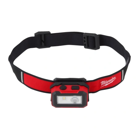 Аккумуляторный налобный, светодиодный фонарь, заряжаемый через USB Milwaukee IRHL-450 (Арт. 4933478587)