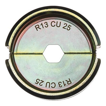Матрица для трубчатых наконечников и коннекторов Milwaukee R13 CU 25  (Арт. 4932459495)
