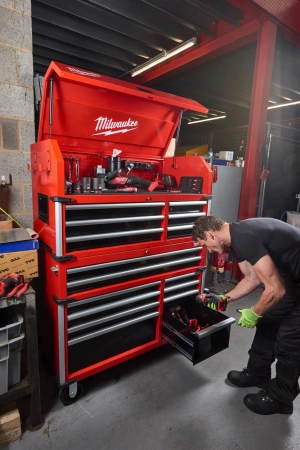 Тележка инструментальная с ящиками 46" / 117см, 10 полок (Арт. 4932478852)