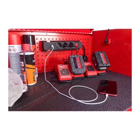 Тележка инструментальная с ящиками 46" / 117см, 10 полок (Арт. 4932478852)