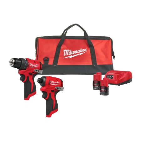 Набор инструментов Milwaukee M12 BLPP2D-202B (замена для 4933441225) (Арт. 4933500139)