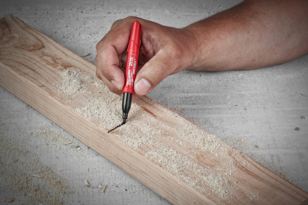 Набор маркеров с тонким пером Milwaukee INKZALL (Черный) (4 шт) (Арт. 4932480551)