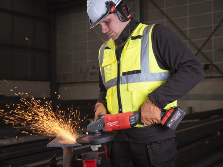 Аккумуляторная углошлифовальная машина (УШМ, Болгарка) Milwaukee M18 ONEFLAG230 XPDB-122C [FORGE™] FUEL ONE-KEY 230мм (замена для 4933478783) (Арт. 4933499242)