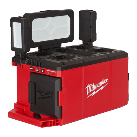 Аккумуляторный светодиодный фонарь с функцией зарядного устройства Milwaukee M18 POALC-0 PACKOUT  (Арт. 4933478120)