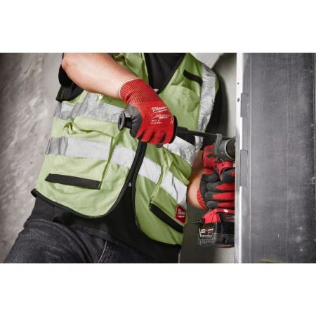 Перчатки Milwaukee Cut Level с защитой от минимальных рисков, уровень защиты D/4, размер M/8 (Арт. 4932479912)