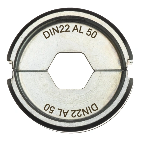 Матрица для алюминиевых наконечников и коннекторов Milwaukee DIN22 AL 50  (Арт. 4932451773)