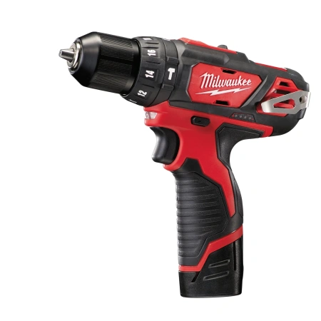 Аккумуляторная ударная дрель - шуруповерт Milwaukee M12 BPD-202С  (Арт. 4933441940)