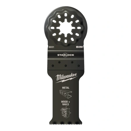 Полотно биметаллическое для мультитула Milwaukee STARLOCK 28x47мм по мультиматериалам (50шт) (Арт. 48906531)
