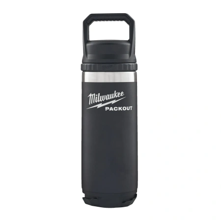 Термос черный Milwaukee PACKOUT CHUG LID 532 мл (Арт. 4932493992)