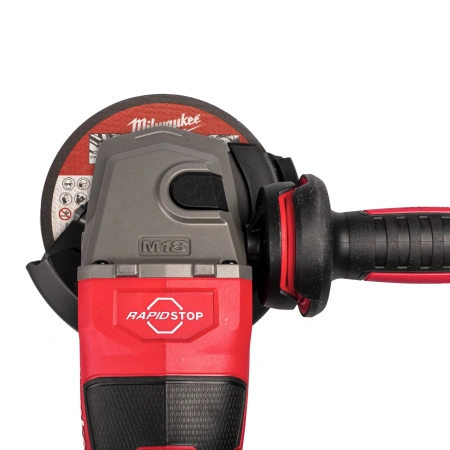 Аккумуляторная углошлифовальная машина (УШМ, Болгарка) Milwaukee M18 FHSAG125 XB2-0X FUEL 125мм (замена для 4933471077) (Арт. 4933493415)
