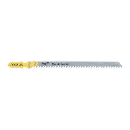 Пилка для лобзика по дереву для чистой резки без сколов Milwaukee T 301 CD длинна 105 мм / шаг зуба 3 мм (5 шт)  (Арт. 4932399306)