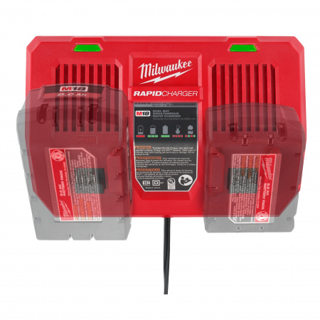 Сверхбыстрое зарядное устройство Milwaukee M18 DFC на 2 порта  (Арт. 4932472073)
