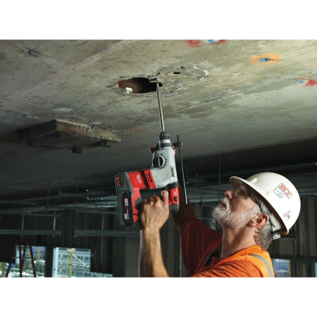 Аккумуляторный 4-х режимный SDS-Plus перфоратор со съемным патроном FIXTEC Milwaukee HD18 HX-402C  (Арт. 4933441280)