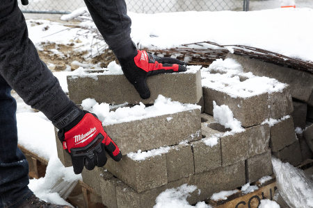 Перчатки зимние Milwaukee рабочие, размер 12/XXXL (Арт. 4932480976)