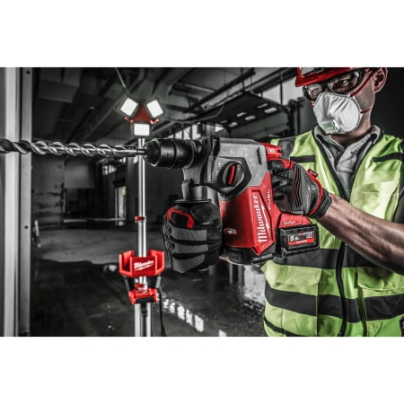 Аккумуляторный 4-х режимный SDS-Plus перфоратор со съемным патроном FIXTEC Milwaukee M18 ONE FHX-0 FUEL ONE-KEY (Арт. 4933478502)