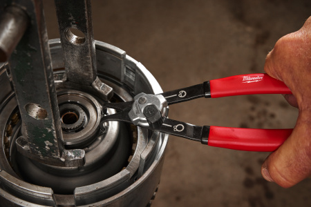 Набор съемников Milwaukee внеш./внутр. стопорных колец 9ед. на планке (Арт. 4932492496)