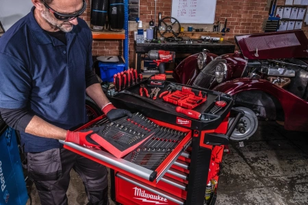 Набор гаечных рожково-накидных метрических ключей Milwaukee MAX BIT в ложементе (15шт) (Арт. 4932479827)