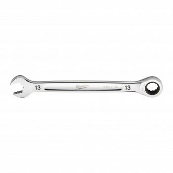 Гаечный ключ рожково-накидной с трещоткой в накидной части Milwaukee MAX BITE 13 мм  (Арт. 4932471506)