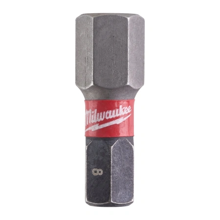 Биты для шуруповерта Milwaukee Shockwave IMPACT DUTY™ Hex 8 X 25 мм (2 шт)  (Арт. 4932430898)