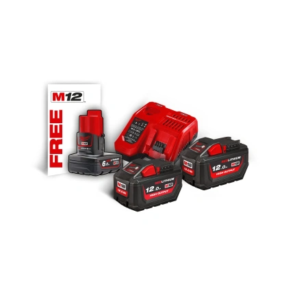 Энергокомплект Milwaukee M18 HNRG-122 HIGH OUTPUT™  (Арт. 4933464261)