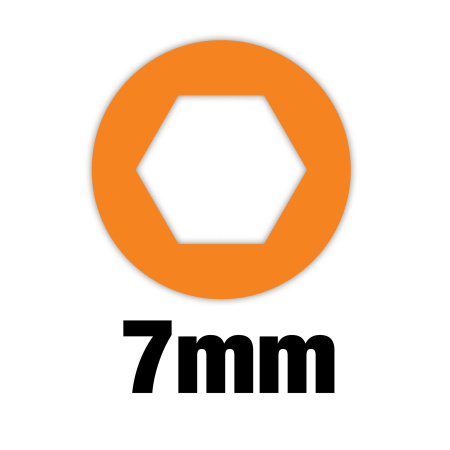 Отвертка торцевая магнитная Milwaukee HOLLOWCORE™ сквозная SW7 (отверстие под М4) (замена для 48222534) (Арт. 4932479887)