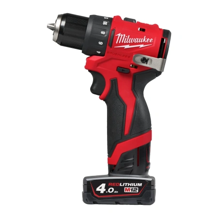Аккумуляторная безударная дрель-шуруповерт Milwaukee M12 BLDDRC-402C (замена для 4933441925) (Арт. 4933499688)