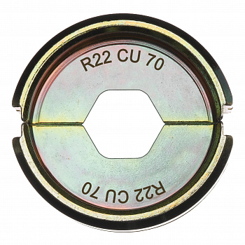 Матрица для трубчатых наконечников и коннекторов Milwaukee R22 CU 70  (Арт. 4932451759)