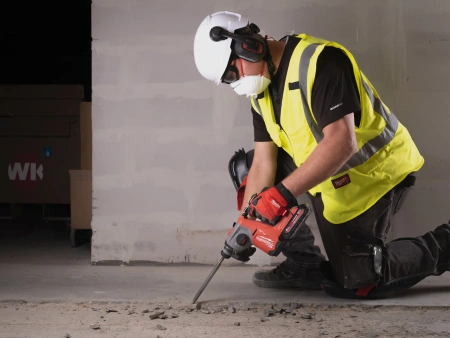 Аккумуляторный 4-х режимный SDS-Plus перфоратор Milwaukee M18 FHAC16-302X FUEL (Арт. 4933498584)