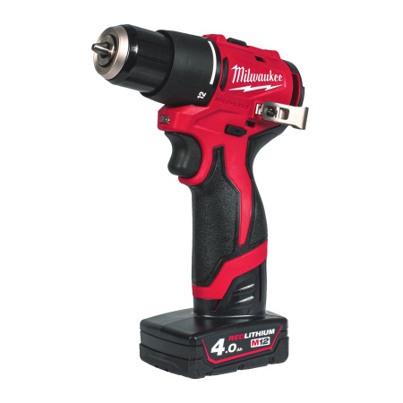 Аккумуляторная ударная дрель-шуруповерт Milwaukee M12 BLPDRC-402C (замена для 4933441935) (Арт. 4933500424)
