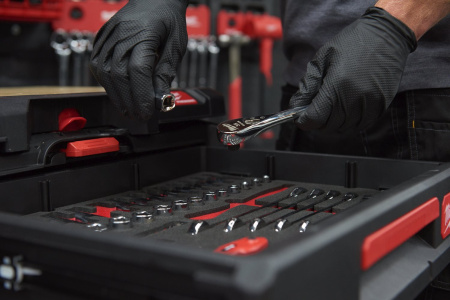 Перчатки Milwaukee Nitrile Disposable одноразовые, размер XXL/11 (50 пар) (Арт. 4932493237)