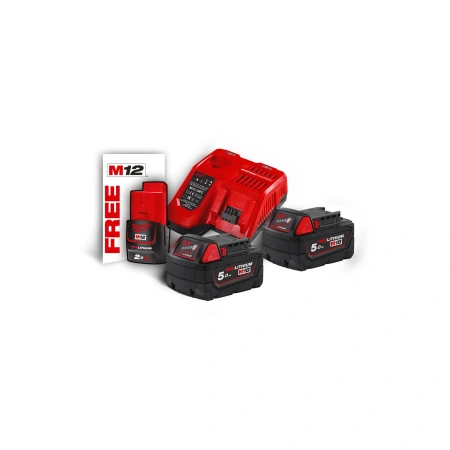 Энергокомплект Milwaukee M18 NRG-502  (Арт. 4933459217)