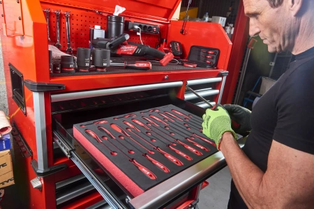 Тележка инструментальная с ящиками 46" / 117см, 10 полок (Арт. 4932478852)