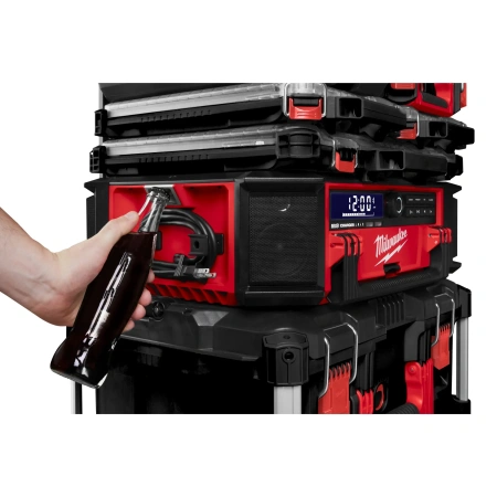 Аккумуляторное радио DAD+/зарядное устройство Milwaukee M18 PRCDAB+-0 PACKOUT с Bluetooth  (Арт. 4933472112)