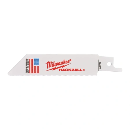 Полотно для сабельной пилы по металлу Milwaukee HACKZALL 100 мм/ шаг зуба 1.0 мм (5 шт)  (Арт. 49005424)