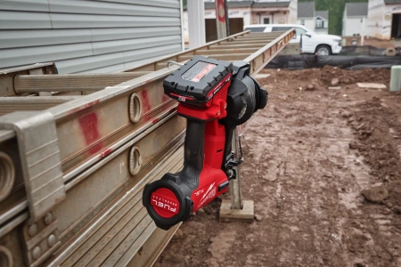 Аккумуляторный гвоздезабиватель(нейлер) с барабанным магазином Milwaukee M18 FRCN45-0X FUEL (Арт. 4933498168)