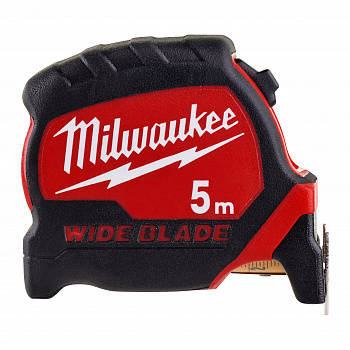 Рулетка Milwaukee Премиум с широким полотном  5м / ширина 33 мм  (Арт. 4932471815)