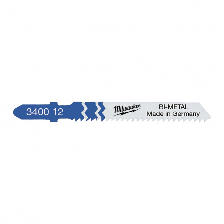 Пилка для лобзика по металлу стандартное Milwaukee T 118 BF длинна 55 мм / шаг зуба 2 мм (5 шт)  (Арт. 4932340012)