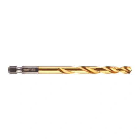 Сверло по металлу с хвостовиком 1/4'' Hex Milwaukee RED HEX HSS-TiN 6.5 X 107 мм (1 шт)  (Арт. 48894715)
