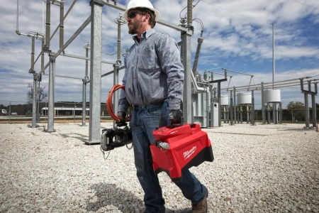 Аккумуляторный вспомогательный гидравлический насос Milwaukee M18 HUP700-121 [FORGE™] (Li-Ion12Ач) (замена для 4933471813) (Арт. 4933499335)