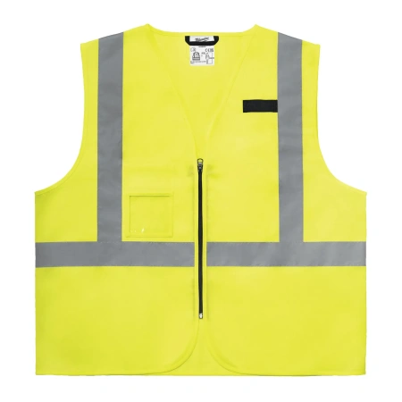 Жилет сигнальный Milwaukee Contractor желтый - S/M  (Арт. 4932493994)