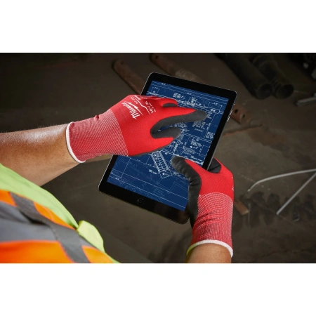 Перчатки Milwaukee Cut Level с защитой от минимальных рисков, уровень защиты A/1, размер M/8  (Арт. 4932471416)